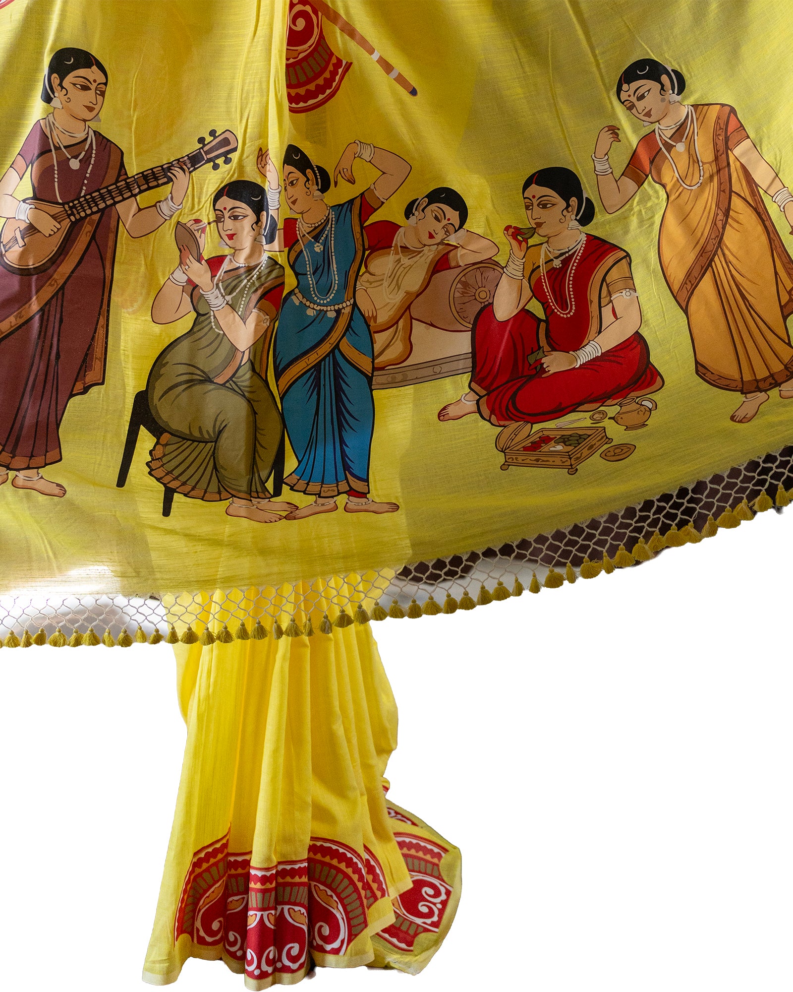 Mahila Mahal Khadi Cotton Saree video display