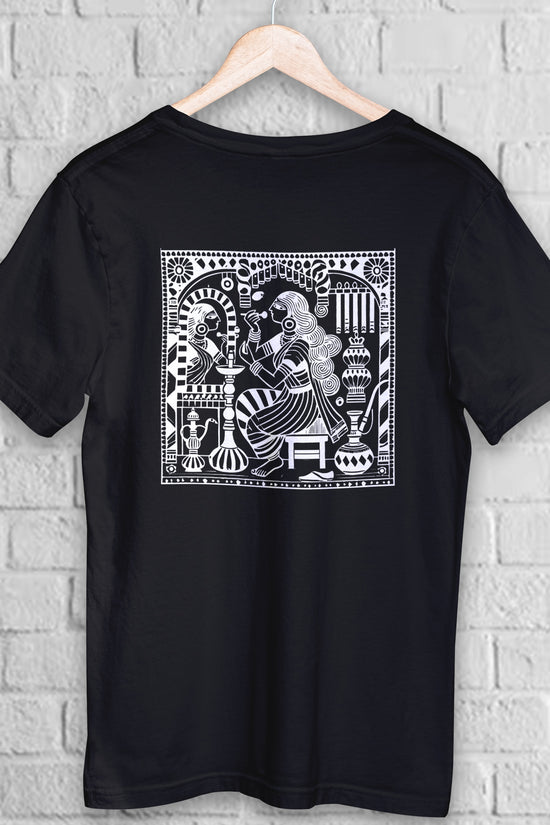 Sayam Sringar | Kalighat Patachitra Style T-Shirt