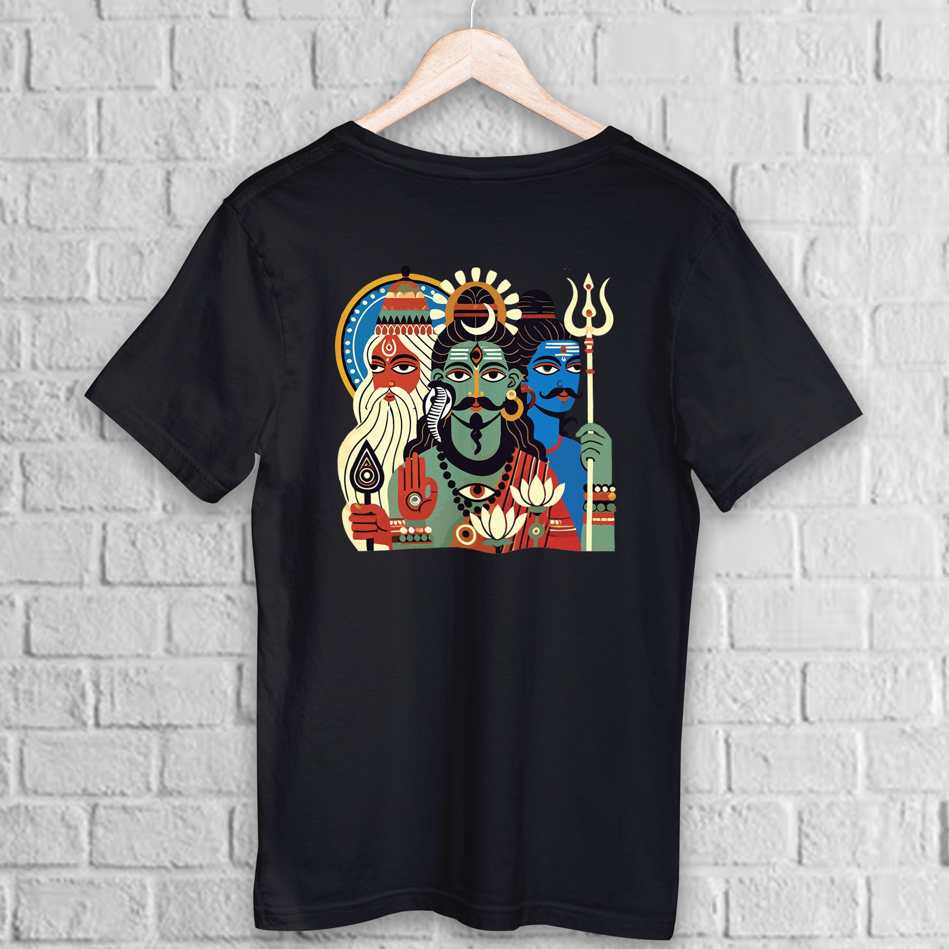 Tridev – Bengali Patachitra Inspired Heritage Edition T-Shirt